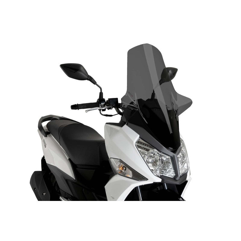PUIG CUPOLINO V-TECH LINE TOURING PER SYM JET 14 50 ie 4T AC E5 21-25 FUME SCURO