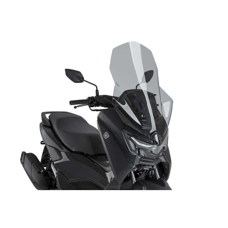 PUIG CUPOLINO V-TECH LINE TOURING PER YAMAHA N-MAX 125 2025 FUME CHIARO
