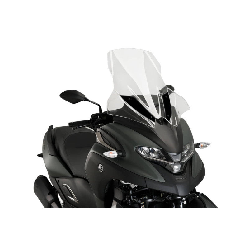 PUIG CUPOLINO V-TECH LINE TOURING PER YAMAHA TRICITY 300 20-25 FUME CHIARO