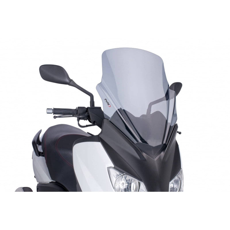 PUIG CUPOLINO V-TECH LINE TOURING PER YAMAHA X-MAX 125 10-13 FUME CHIARO
