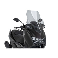 PUIG CUPOLINO V-TECH LINE TOURING PER YAMAHA X-MAX 125 MAX TECH 2025 FUME CHIARO