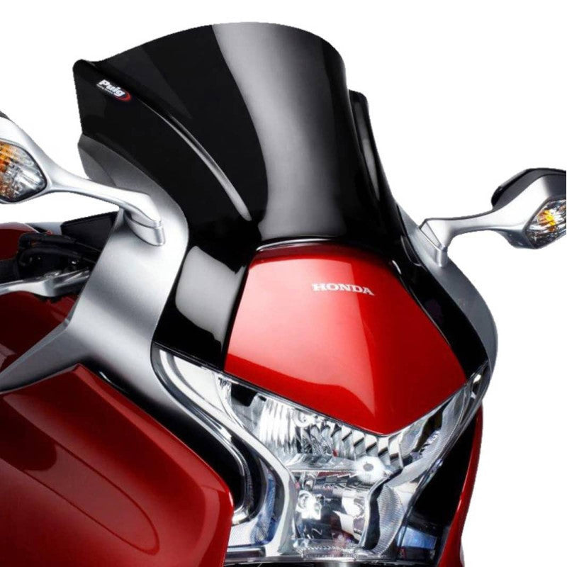 PUIG CUPOLINO Z-RACING PER HONDA VFR1200F 10-16 NERO