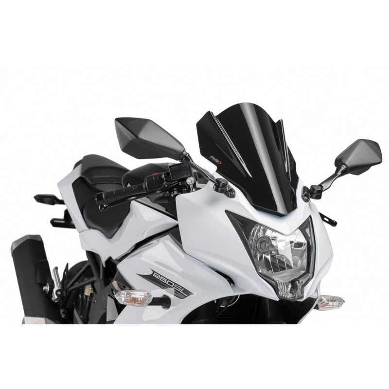 PUIG CUPOLINO Z-RACING PER KAWASAKI NINJA 250SL 15-16 NERO