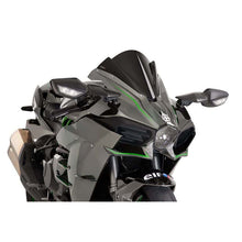 PUIG CUPOLINO Z-RACING PER KAWASAKI NINJA H2 15-18 NERO