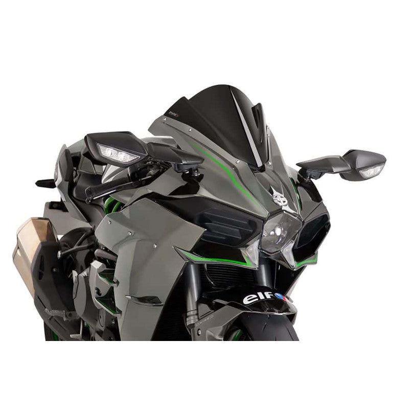 PUIG CUPOLINO Z-RACING PER KAWASAKI NINJA H2 19-20 NERO