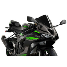 PUIG CUPOLINO Z-RACING PER KAWASAKI ZX-6R NINJA 24-25 NERO
