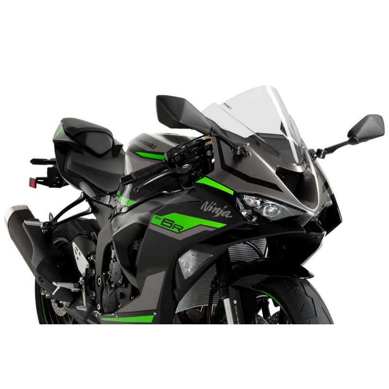 PUIG CUPOLINO Z-RACING PER KAWASAKI ZX-6R NINJA 24-25 TRASPARENTE