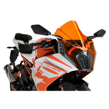 PUIG CUPOLINO Z-RACING PER KTM RC390 22-24 ARANCIONE