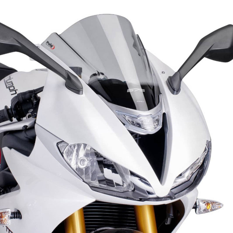 PUIG CUPOLINO Z-RACING PER TRIUMPH DAYTONA 675 R 13-17 FUME CHIARO