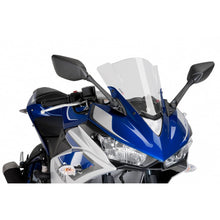 PUIG CUPOLINO Z-RACING PER YAMAHA YZF-R3 15-18 TRASPARENTE
