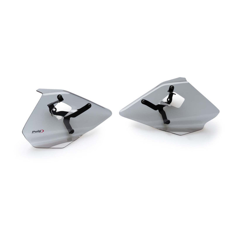 PUIG DEFLETTORE LATERALE SUPERIORE PER BMW R1200GS EXCLUSIVE 17-18 FUME CHIARO