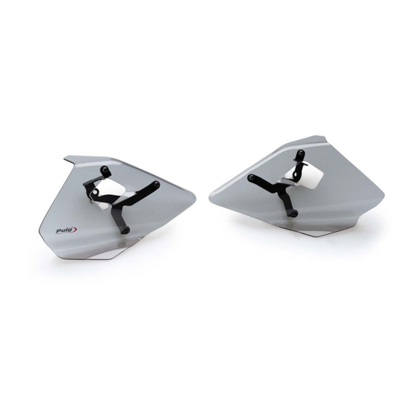 PUIG DEFLETTORE LATERALE SUPERIORE PER BMW R1250 GS ADVENTURE 18-20 FUME CHIARO