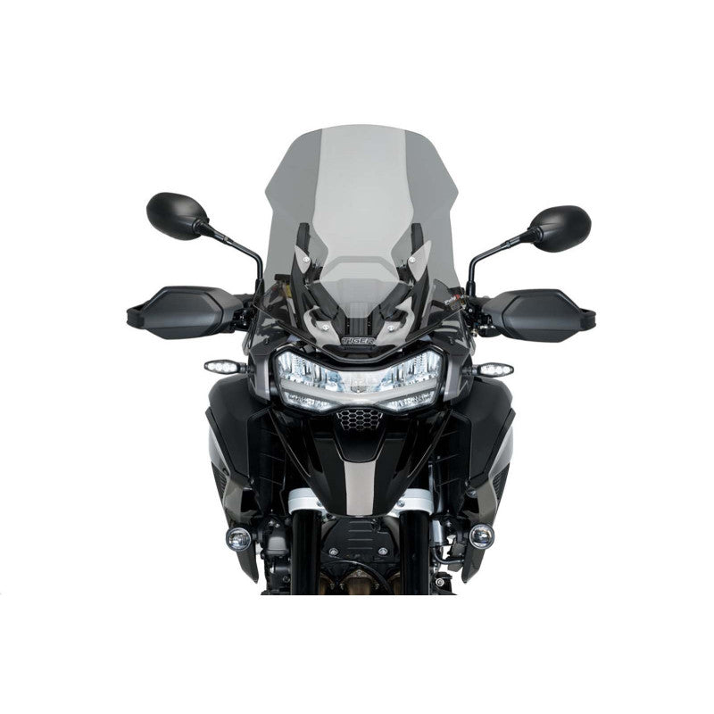 PUIG DEFLETTORI ANTERIORI MAGGIORATI TRIUMPH TIGER 1200 RALLY EXPLORER 22-23 FUME CHIARO
