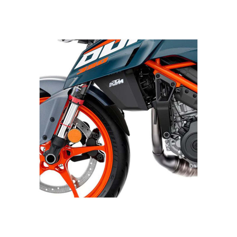PUIG ESTENSIONE PARAFANGO ANTERIORE PER KTM 125 DUKE 24-25 NERO OPACO