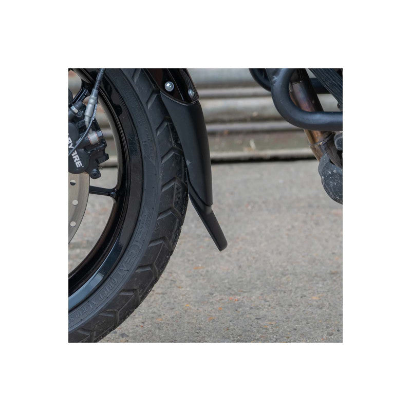 PUIG ESTENSIONE PARAFANGO ANTERIORE PER ROYAL ENFIELD GUERRILLA 450 24-25 NERO OPACO