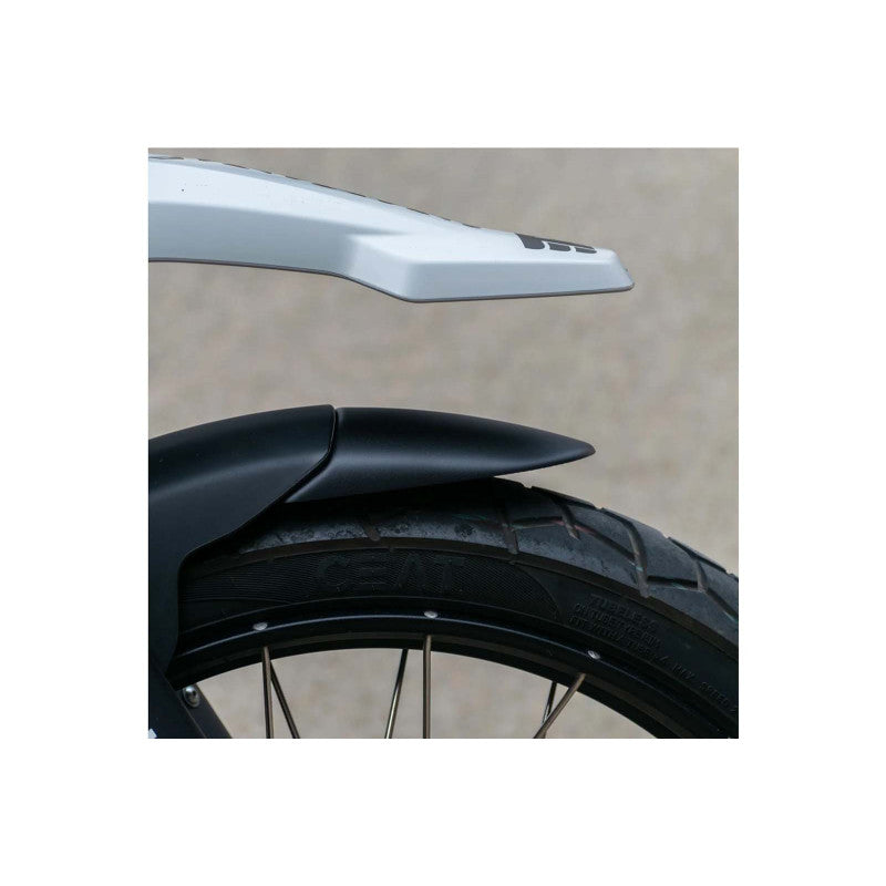 PUIG ESTENSIONE PARAFANGO ANTERIORE SEZIONE ANTERIORE PER ROYAL ENFIELD HIMALAYAN 450 24-25 NERO OPACO