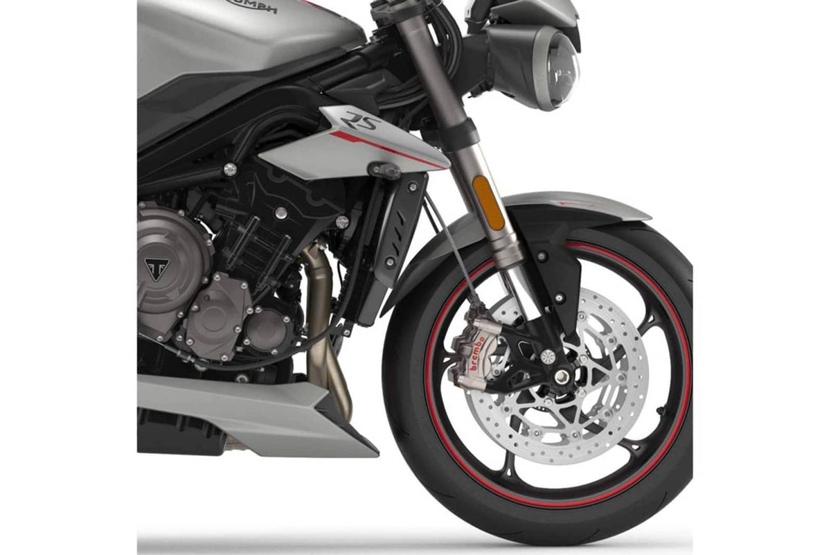 PUIG ESTENSIONE PARAFANGO ANTERIORE TRIUMPH STREET TRIPLE 765 R 23-25 NERO OPACO