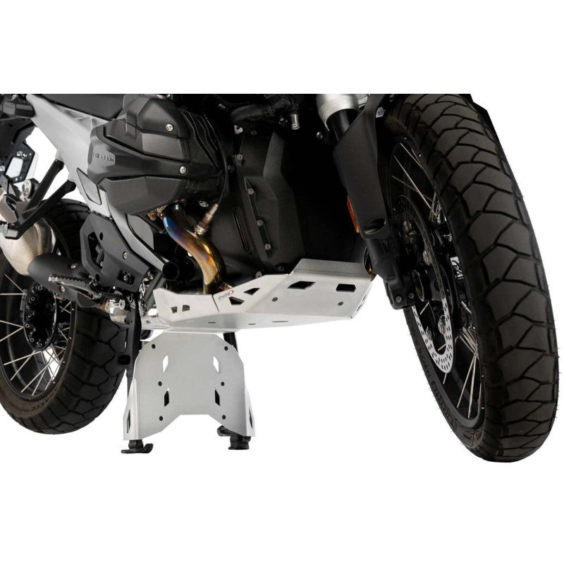 PUIG ESTENSIONE PROTEZIONE MOTORE PER CAVALLETTO CENTRALE BMW R1300 GS 23-25 SILVER
