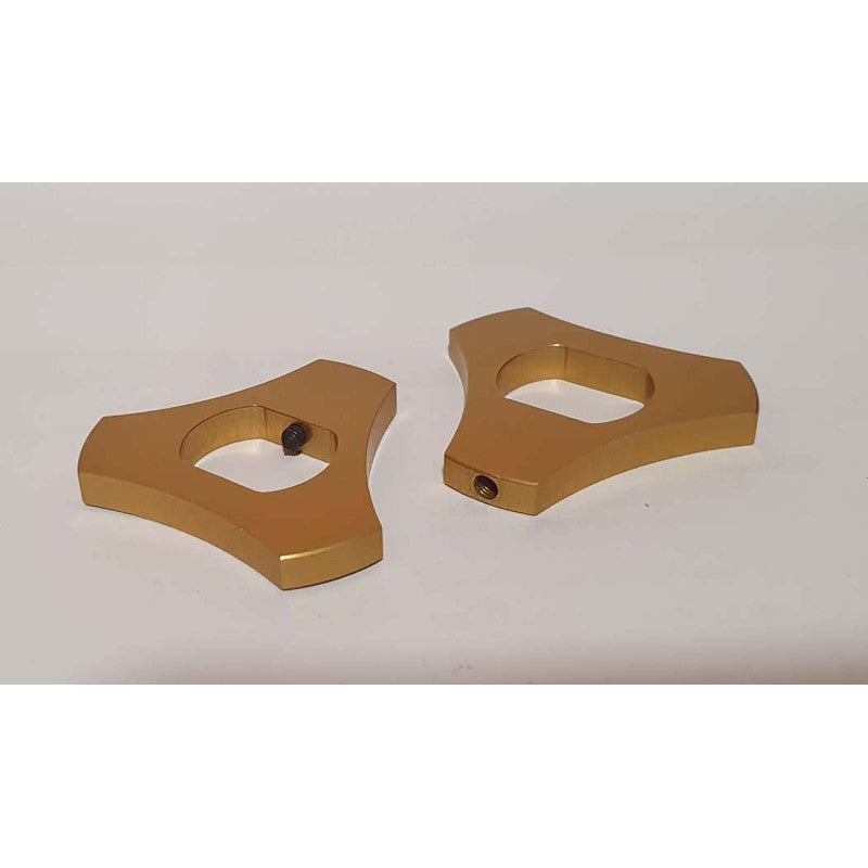 PUIG GHIERE DI REGOLAZIONE PRECARICO FORCELLA PER SUZUKI GSX-R600 01-03 ORO-OFFERTA