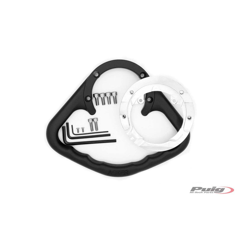 PUIG MANIGLIA PASSEGGERO PER KAWASAKI NINJA 400 2023 NERO