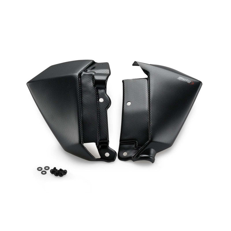 PUIG PANNELLI PROTEZIONE RADIATORE PER KAWASAKI Z650 17-19 CARBON LOOK