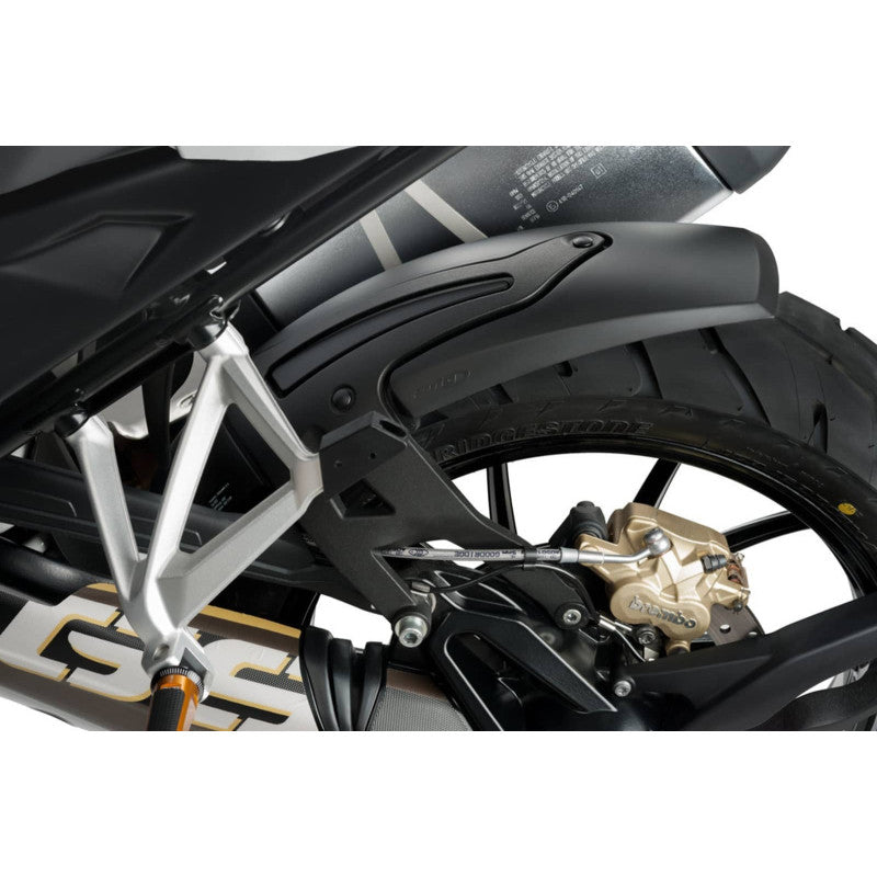 PUIG PARAFANGO POSTERIORE PER BMW R1200GS 2018 NERO OPACO