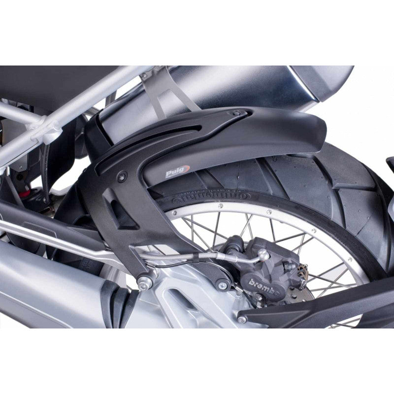PUIG PARAFANGO POSTERIORE PER BMW R1200GS ADVENTURE 2017 NERO OPACO