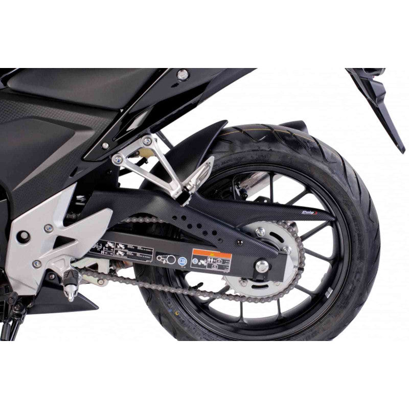 PUIG PARAFANGO POSTERIORE PER HONDA CB500F 17-18 CARBON LOOK
