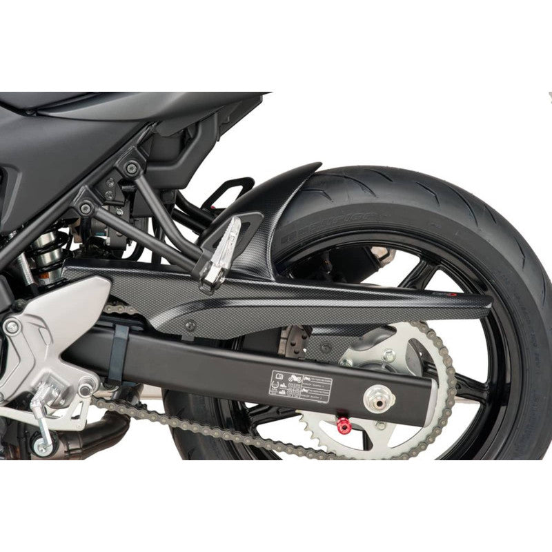 PUIG PARAFANGO POSTERIORE PER SUZUKI SV650 16-25 CARBON LOOK