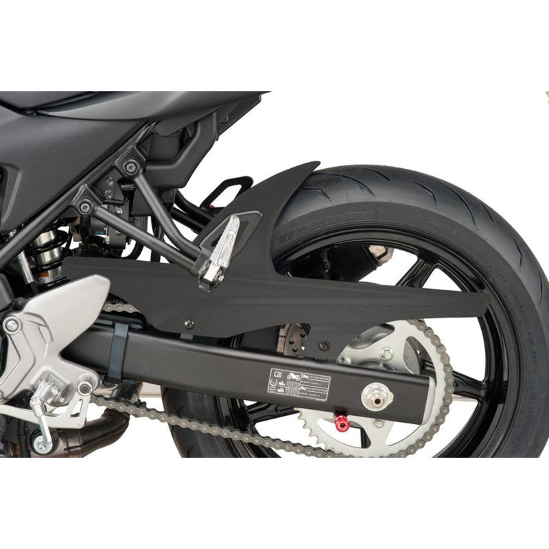 PUIG PARAFANGO POSTERIORE PER SUZUKI SV650 16-25 NERO OPACO