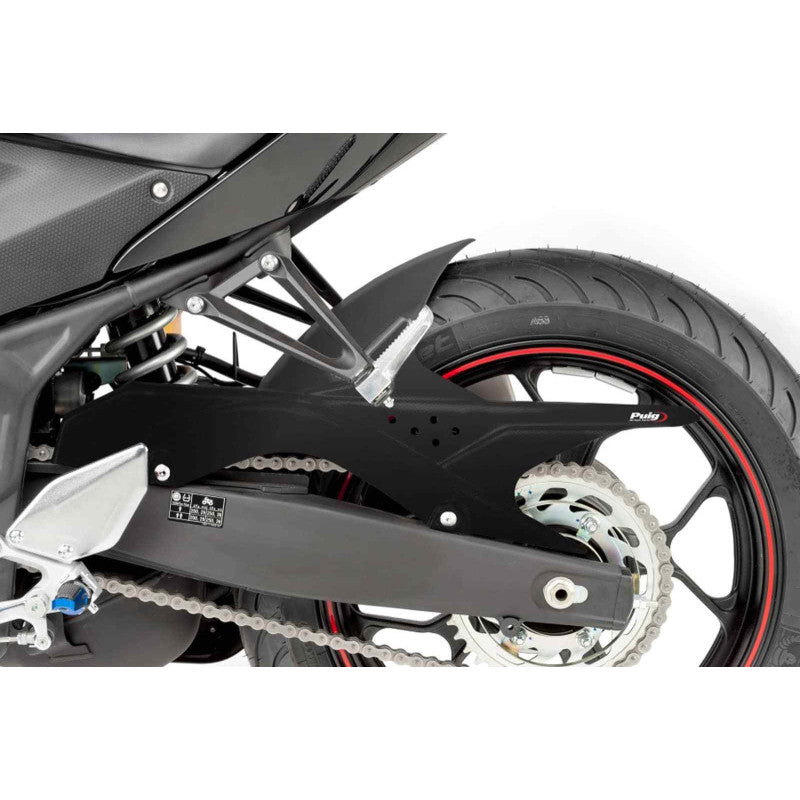 PUIG PARAFANGO POSTERIORE YAMAHA YZF-R3 2025 NERO OPACO
