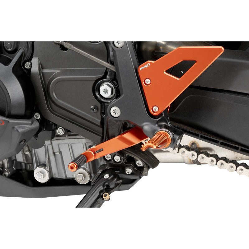 PUIG PEDALE DEL FRENO REGOLABILE KTM DUKE 990 R 24-25 ARANCIONE