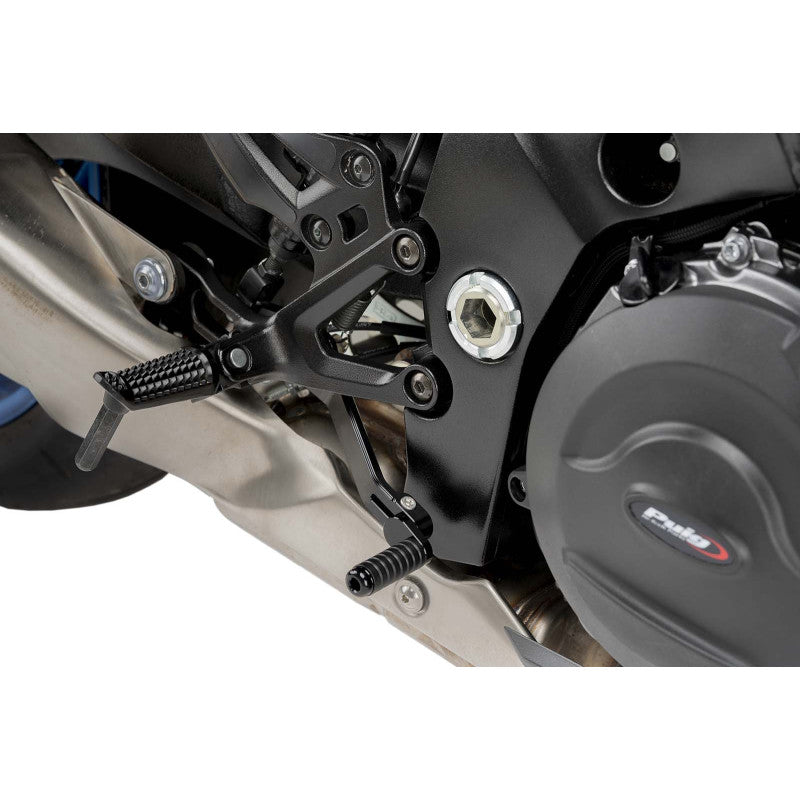 PUIG PEDALE DEL FRENO REGOLABILE PER SUZUKI GSX-S1000 22-24 NERO