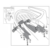PUIG PORTATARGA PER DUCATI MONSTER 821 14-16 NERO-OFFERTA