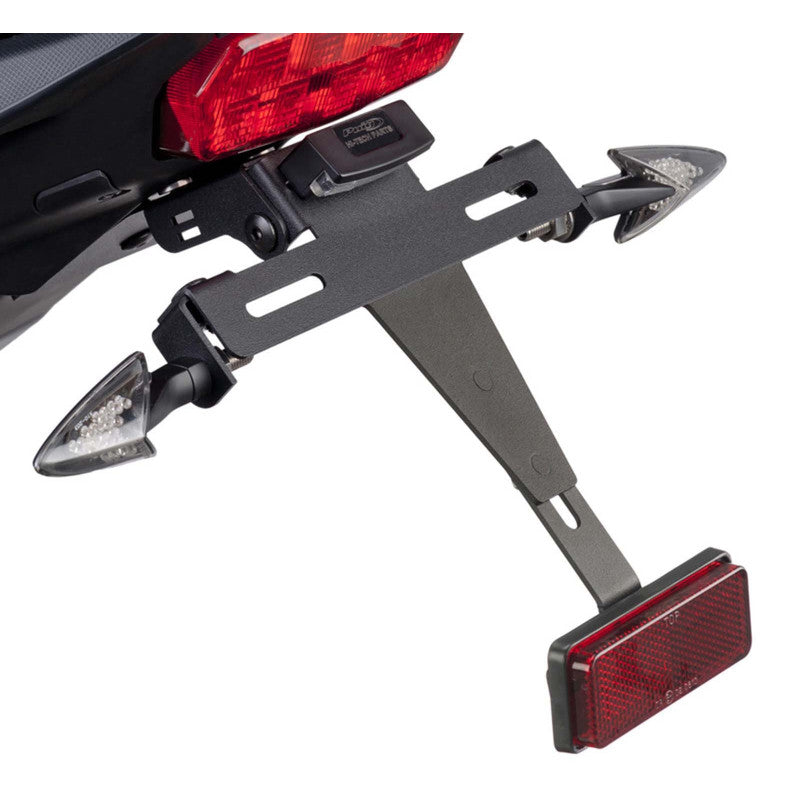 PUIG PORTATARGA PER HONDA CB650F 14-16 NERO-OFFERTA
