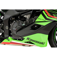 PUIG PROTEZIONE CARTER MOTORE TRACK PER CAMPIONATO KAWASAKI ZX-4RR NINJA 24-25 NERO