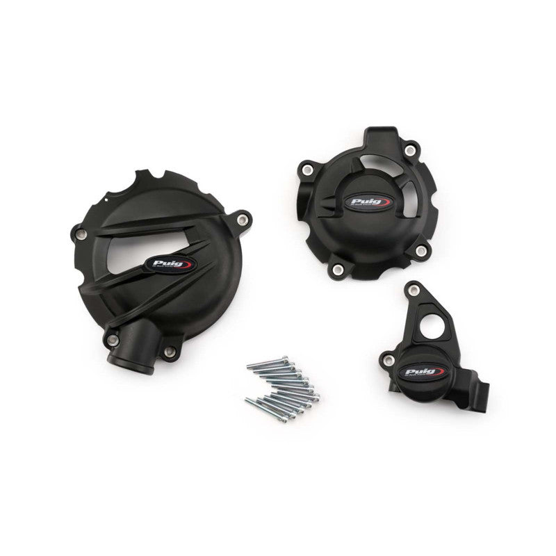 PUIG PROTEZIONE CARTER MOTORE TRACK PER CAMPIONATO PER BMW S1000RR 19-22 NERO