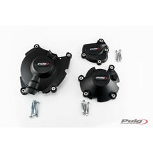 PUIG PROTEZIONE CARTER MOTORE TRACK PER CAMPIONATO YAMAHA YZF-R1 RACE 24-25 NERO