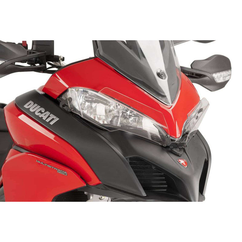 PUIG PROTEZIONE FARO PER DUCATI MULTISTRADA 1260 18-20 TRASPARENTE
