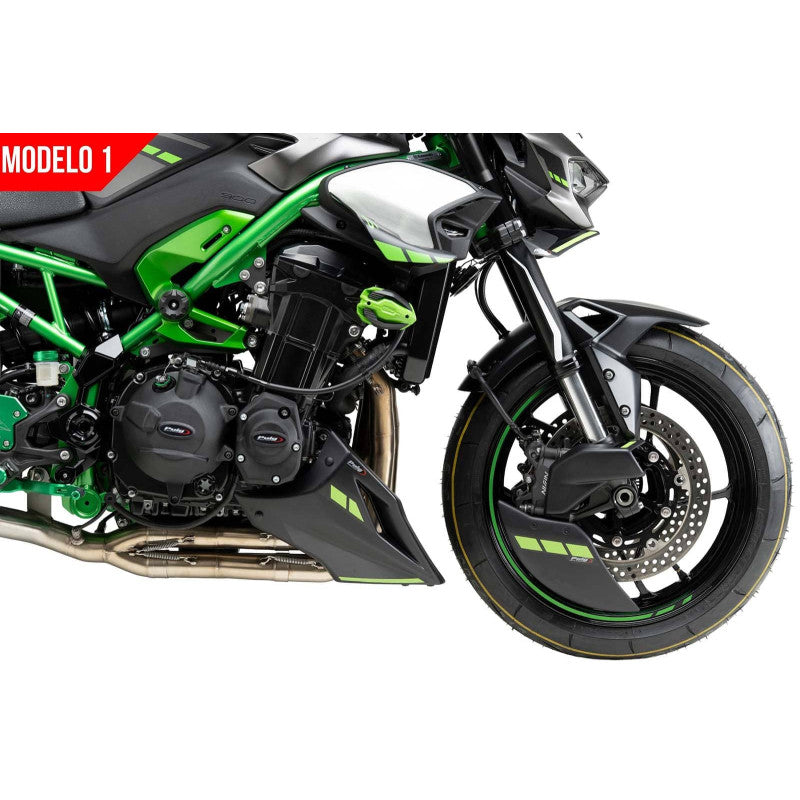 PUIG PUNTALE MODELLO 1 KAWASAKI Z900 SE 2025 NERO OPACO