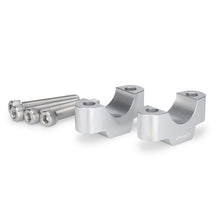 PUIG RISERS PER MANUBRI BMW R12 24-25 SILVER