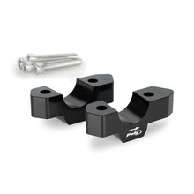 PUIG RISERS PER MANUBRI BMW R1300 GS TRIPLE BLACK 23-25 NERO-COD.21878N