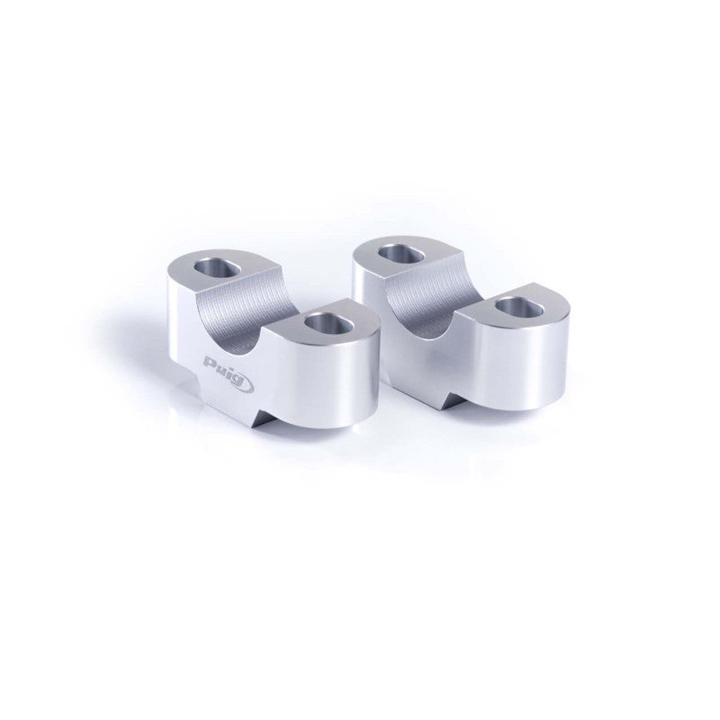 PUIG RISERS PER MANUBRI HONDA CB750 HORNET 2025 SILVER-3671P