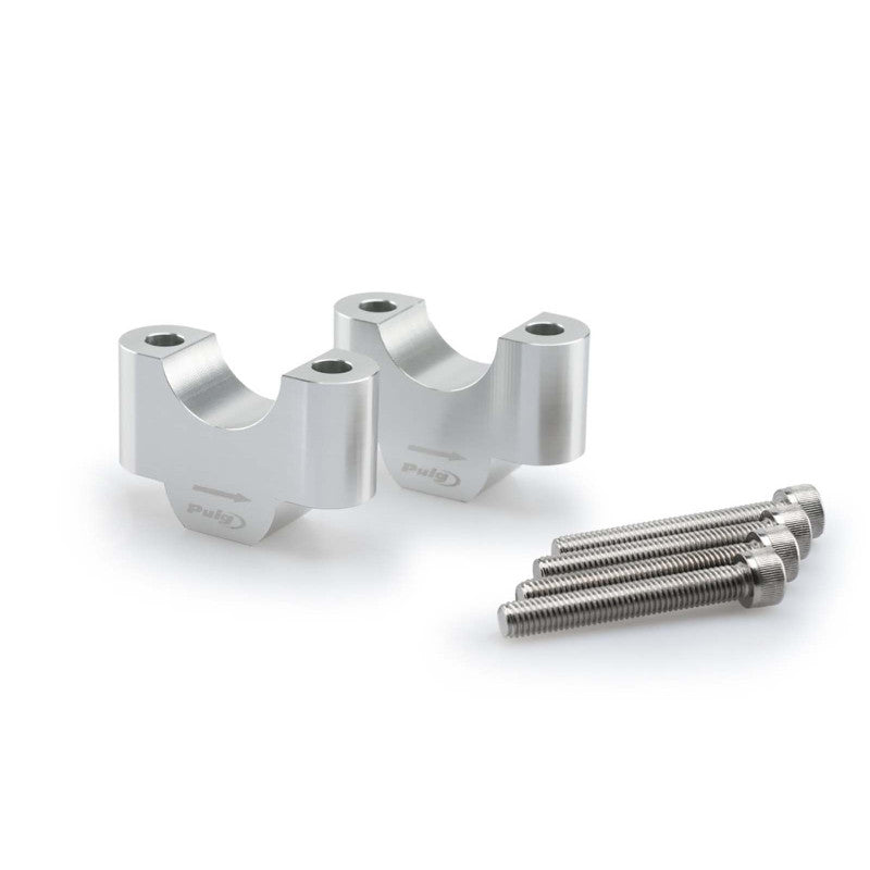 PUIG RISERS PER MANUBRI PER BMW R1200 GS ADVENTURE 06-07 SILVER-20309P