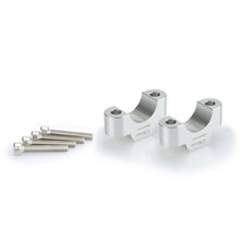 PUIG RISERS PER MANUBRI PER BMW R1200 GS RALLYE 17-18 SILVER-20308P
