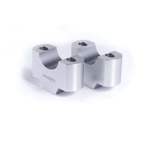 PUIG RISERS PER MANUBRI TRIUMPH SCRAMBLER 400X 24-25 SILVER-COD.3672P