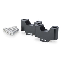 PUIG RISERS PER MANUBRI TRIUMPH TIGER 900 RALLY PRO 24-25 NERO