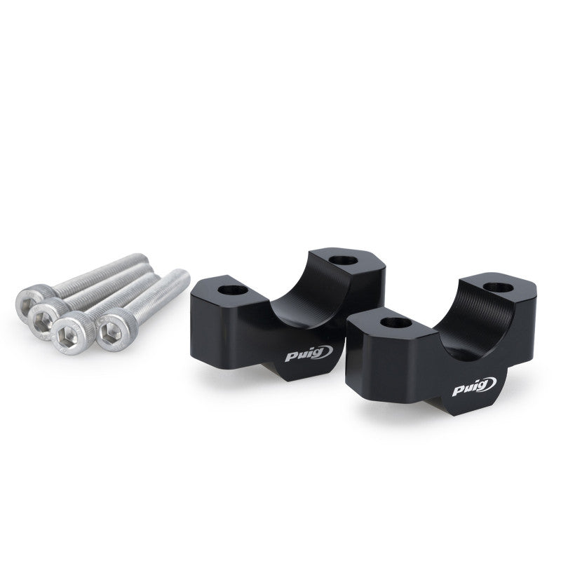 PUIG RISERS PER MANUBRI VOGE VALICO 900DSX 24-25 NERO-22358N