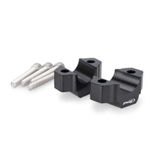PUIG RISERS PER MANUBRI YAMAHA MT-09 24-25 NERO