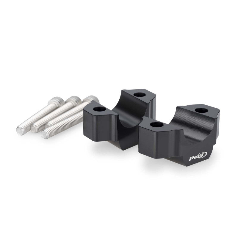 PUIG RISERS PER MANUBRI YAMAHA MT-09 Y-AMT 24-25 NERO